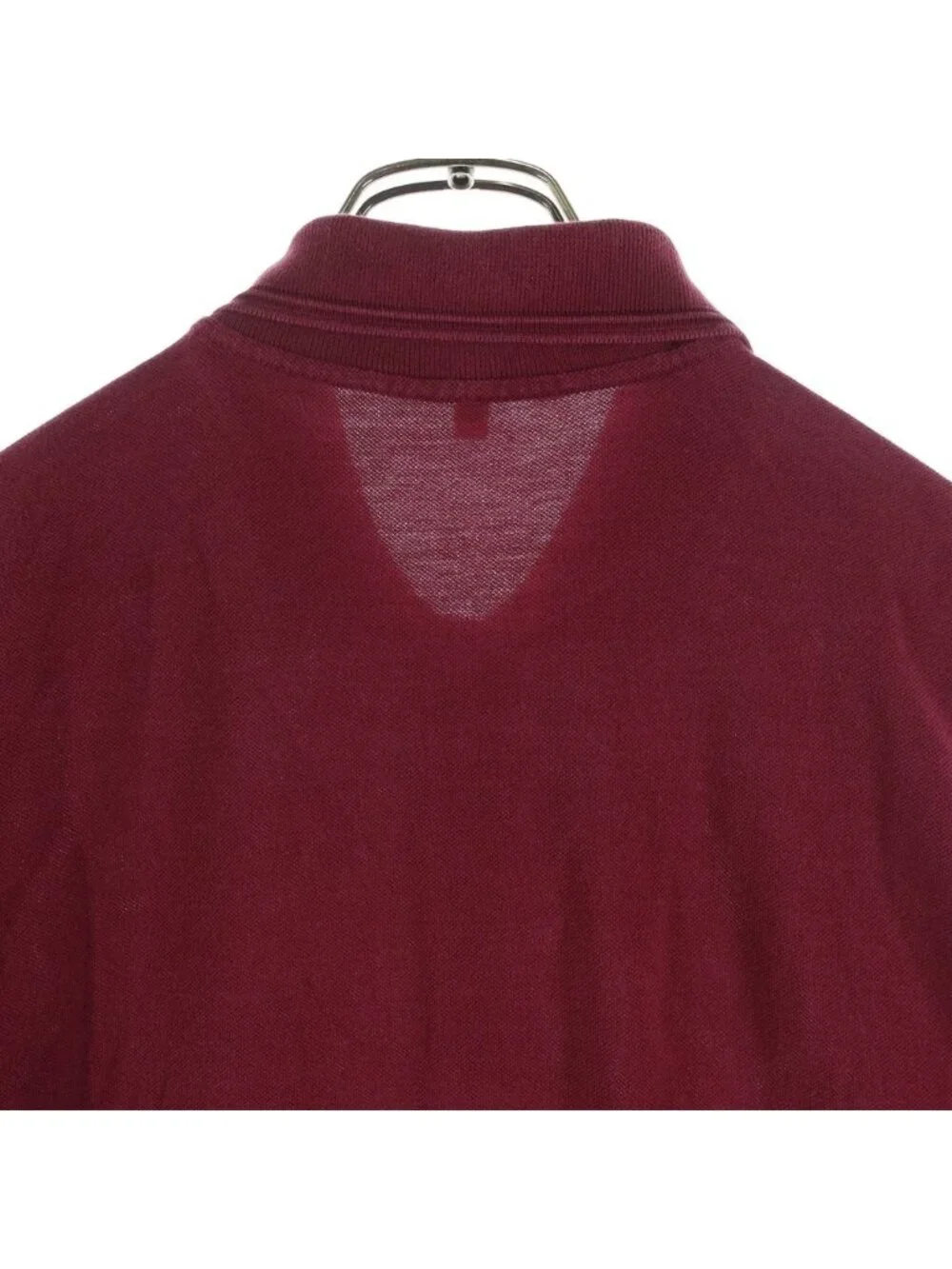 Gucci Polo Shirt Short Sleeve Burgundy